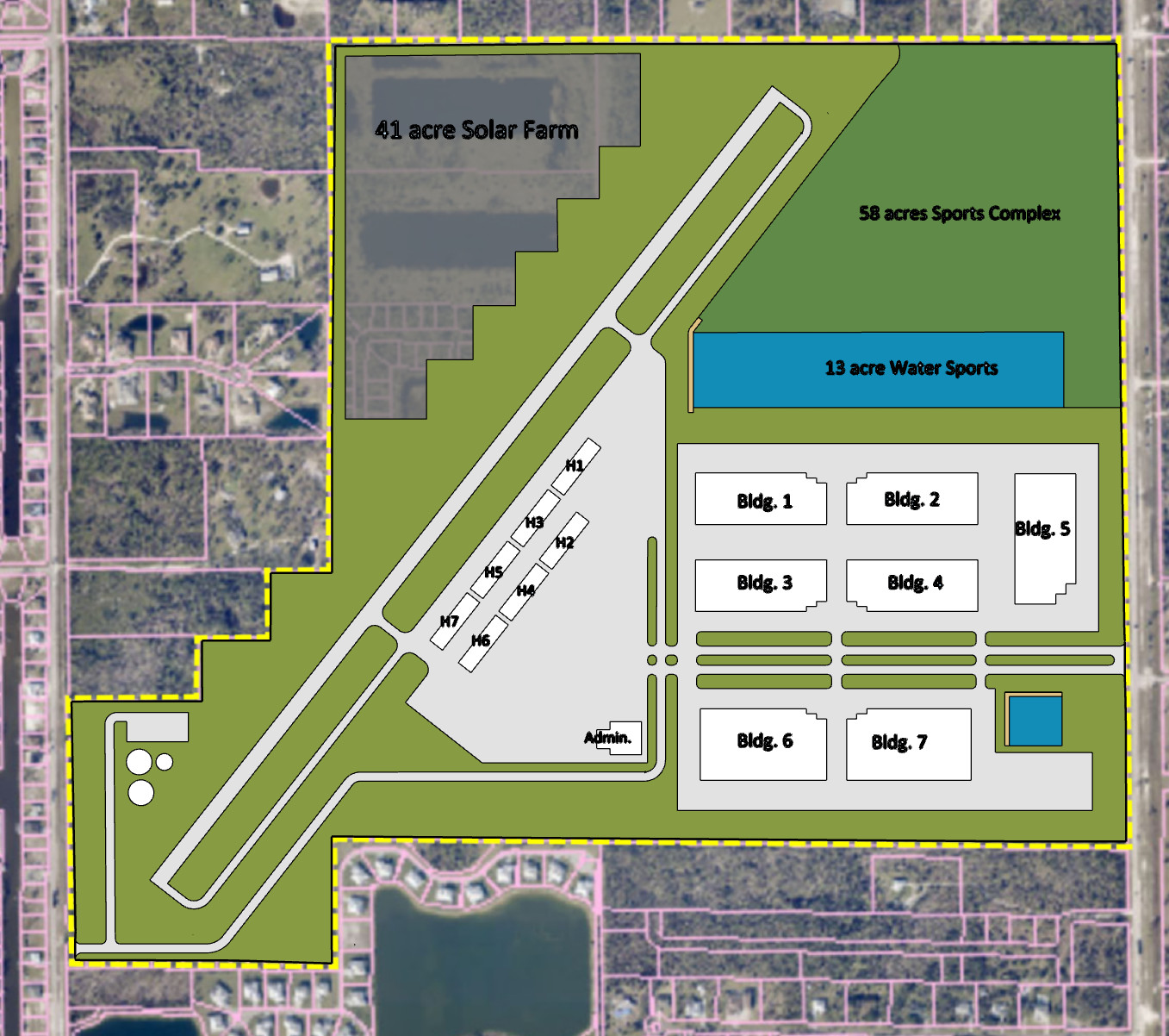 Cape Coral Executive Airport Park - Concept